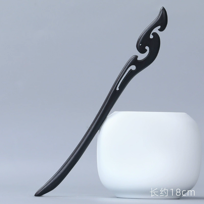 Шпилька для волос (кедр sandalwood) в китайском стиле для Hanfu, ручная резьба, 10 см, высокое качество