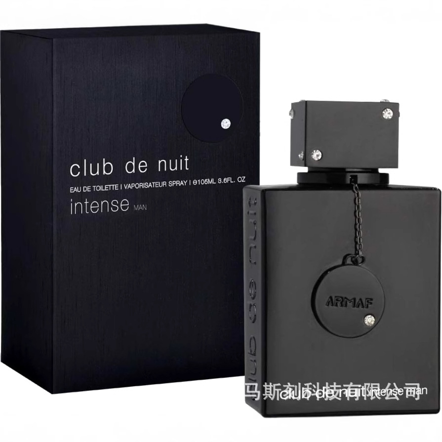 Éxito transfronterizo Armaf Club De Nuit para hombre y mujer, perfume Armaf para discoteca