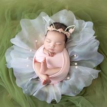 满月拍照道具新生儿衣服新生儿拍摄道具宝宝主题套装厂家批发一件