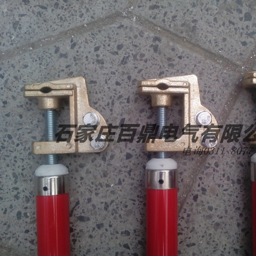 铜母排接地线 手握铜母排接地线 螺旋母排压紧接地线 10kv接地线