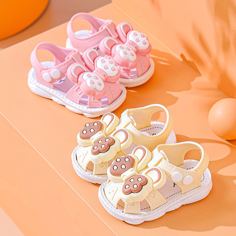Sandalias para bebés verano para niños, mariposas antideslizantes para niñas, zapatos para bebés 1 - 2 - 3 años de edad, verano nuevo