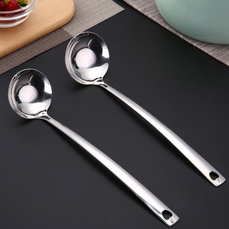 Acero inoxidable cucharas de cocina