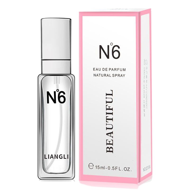 Factory direct beautiful girl N6 perfume fresh and elegant lasting light ladies perfume 15ML student gifts wholesale