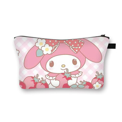 2024新款三麗鷗學生可愛卡通收納化妝品便攜化妝包兒童洗漱包批發