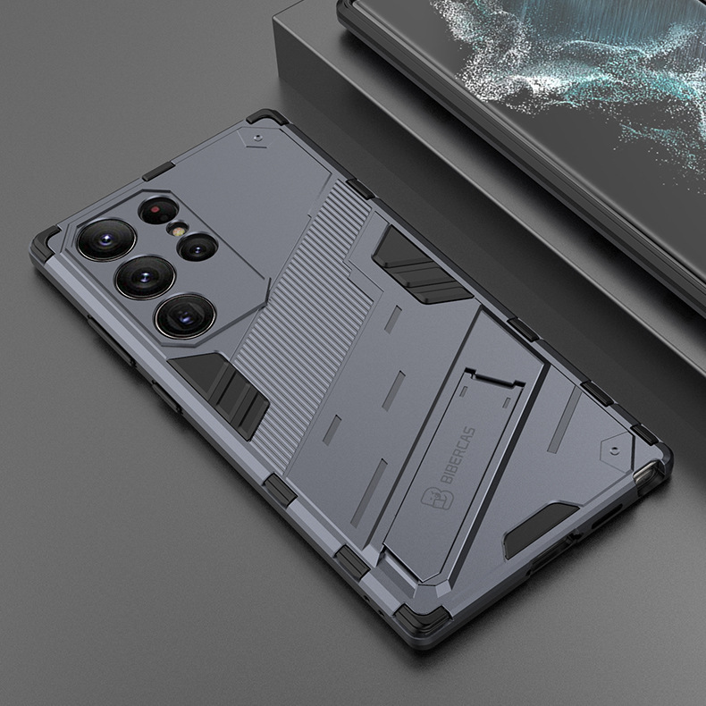 For Samsung S23 Ultra Bracket Phone Case A54 Anti-fall Case M33 Armor Case A73 Frosted S24 For Samsung S23 Ultra Bracket Phone Case A54 Anti-fall Case M33 Armor Case A73 Frosted S24