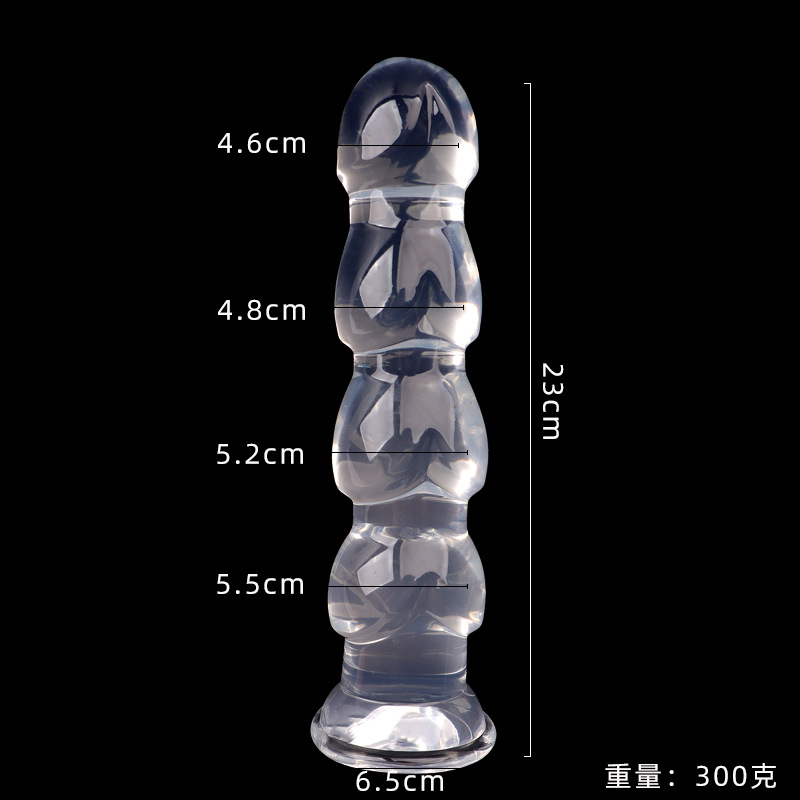 Suction Cup Dildo with Harness-Free Wearable Base, TPE Anal and Vaginal Trainer — detail image 1