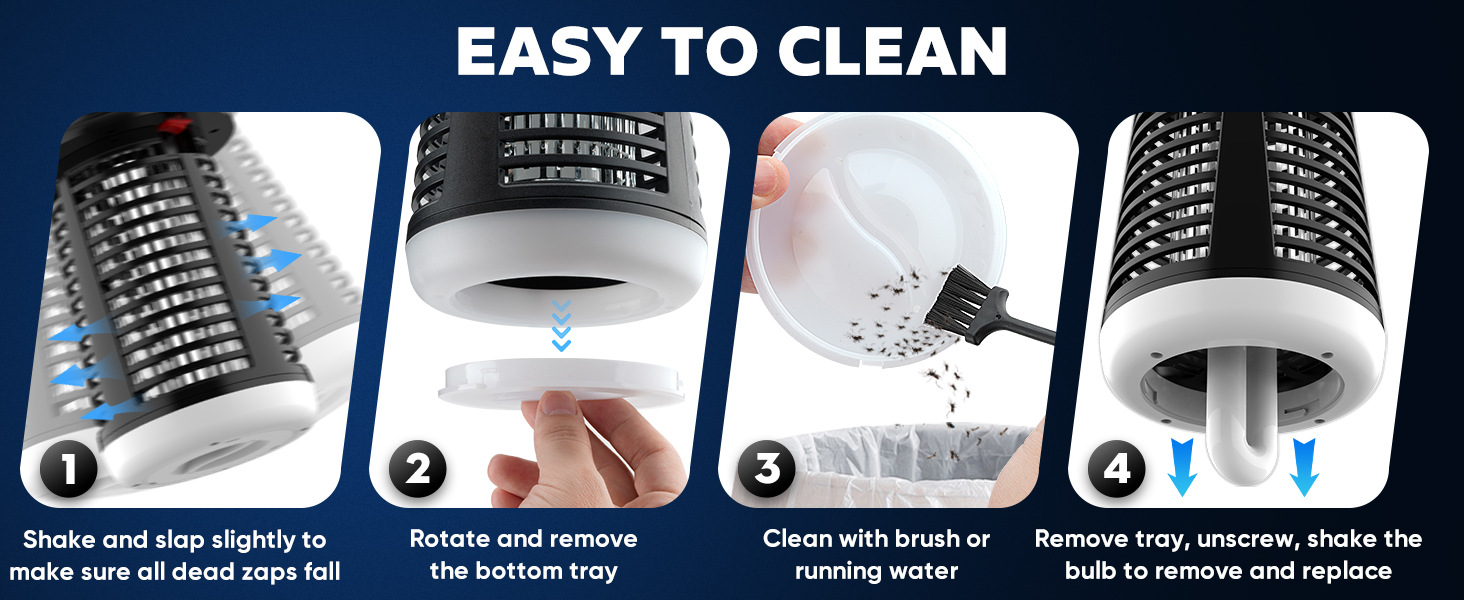 Mosquito Killer Lamp Waterproof Led Bug Zapper For Home Garden_voghion.com