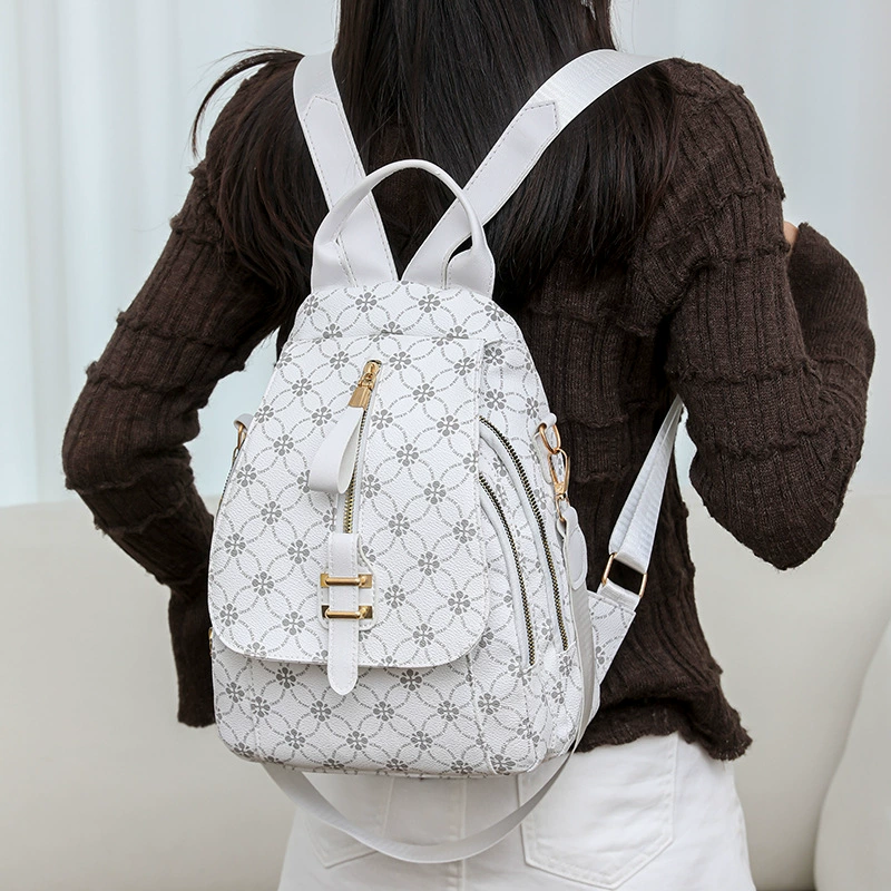 Backpack, shoulder bag, fashionable capacious universal one-shoulder bag, Korean style