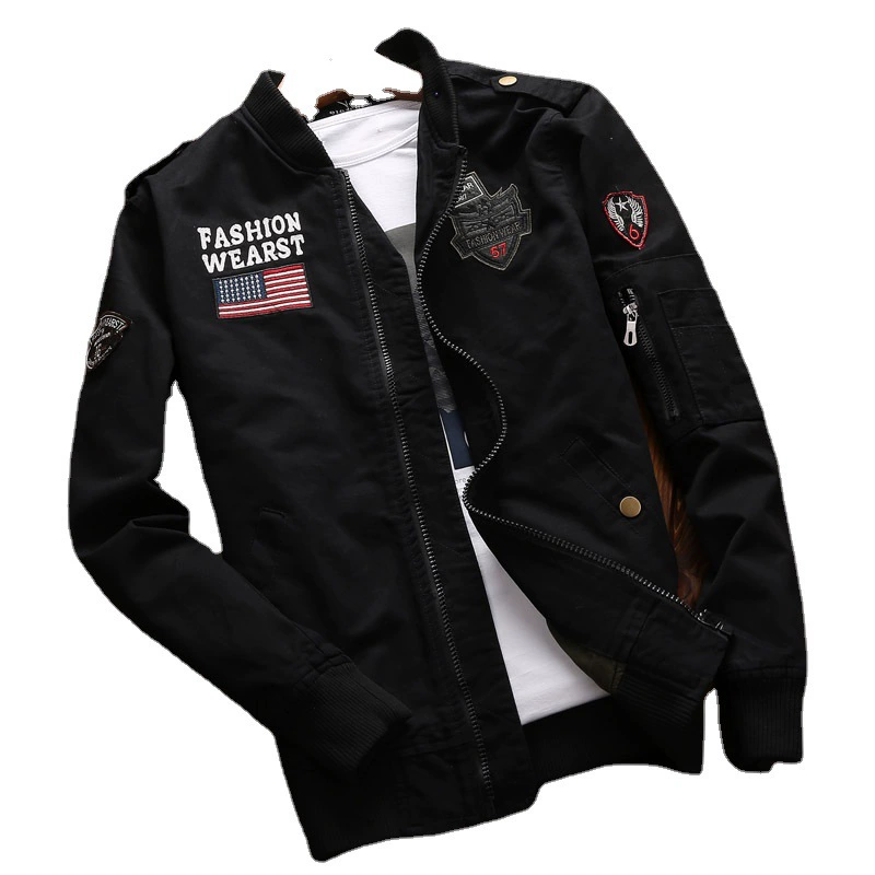 Men's retro short jacket, American style