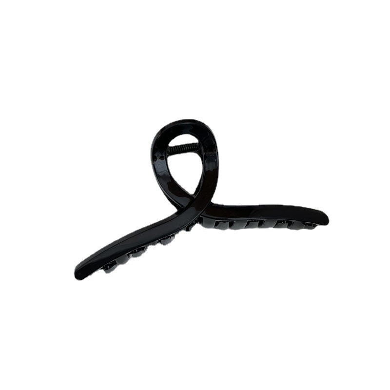 Clip de cabello de alta calidad para mujeres cabeza de plástico detrás de cabello de cabello de gran tamaño raspado de cabello de tiburón al por mayor image 6
