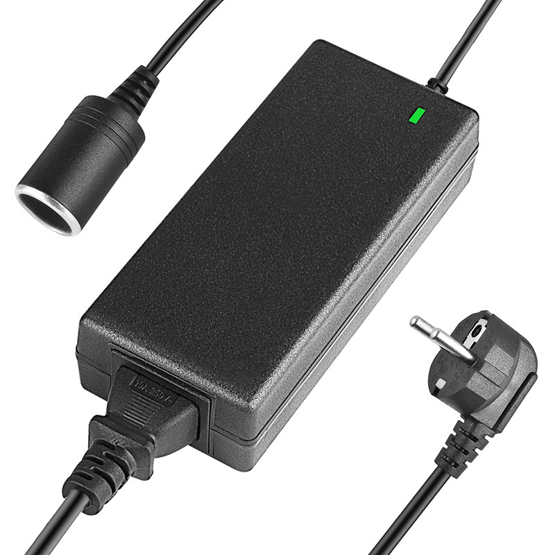 220V から 12V8A 電源コンバータ 96W 電圧コンバータ 8A 車のインバーターシガーライターアダプター|undefined