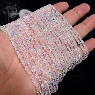 3/4mm���μ⾧��AB�Ųʲ���ˮ��ɢ��DIY����朲��ϰ��Ʒ�ò�