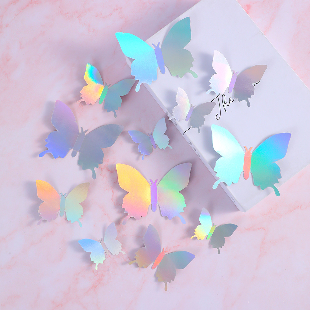 N mariposas deslumbran 12 colores