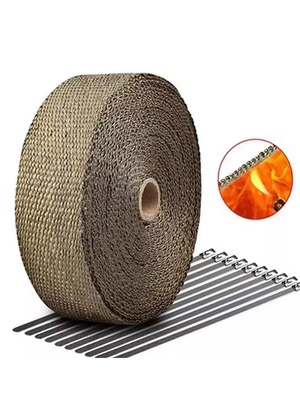 Motorcycle exhaust pipe Belt with Fire-Proof and High-Temperature Anti-Scalding