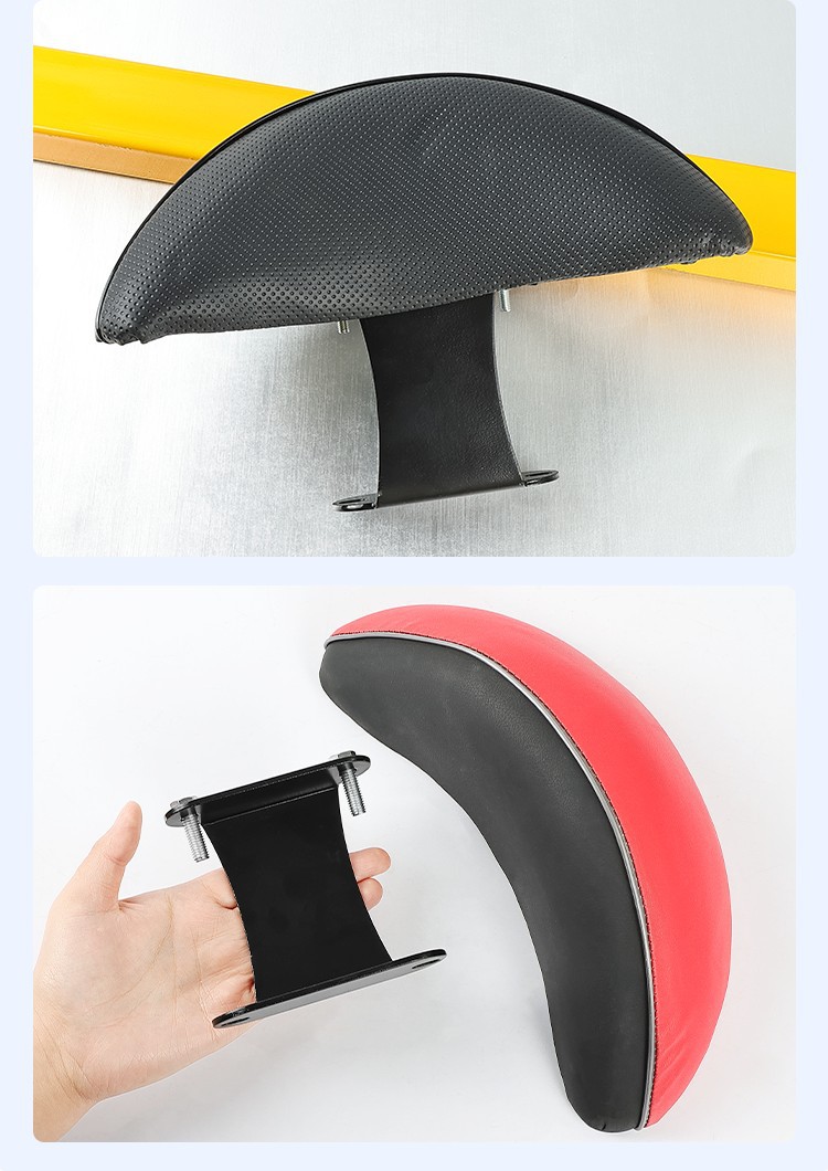 Suitable for Yamaha New Qiaoge I125Plus Modified Rear Backrest Pedal Motorcycle, Xunying Saiying Rear Seat Cushion