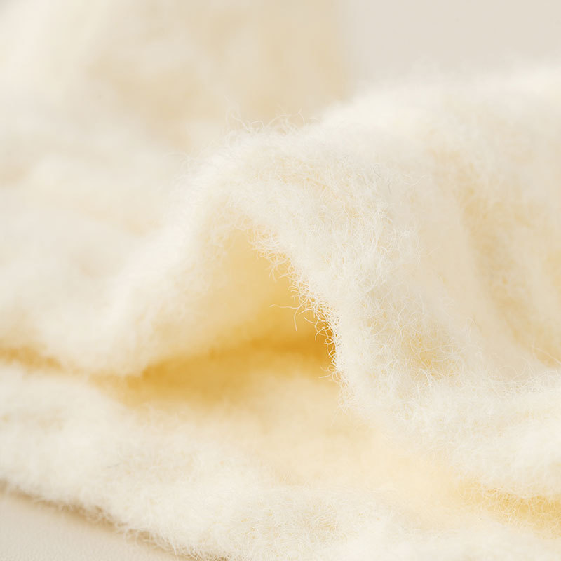 Chaussettes mi-tubes en velours australien, chaussettes épaisses et chaudes pour femmes, chaussettes de sol d'hiver, chaussettes à poils de couleur Maillard, chaussettes chaudes en serviette_voghion.com