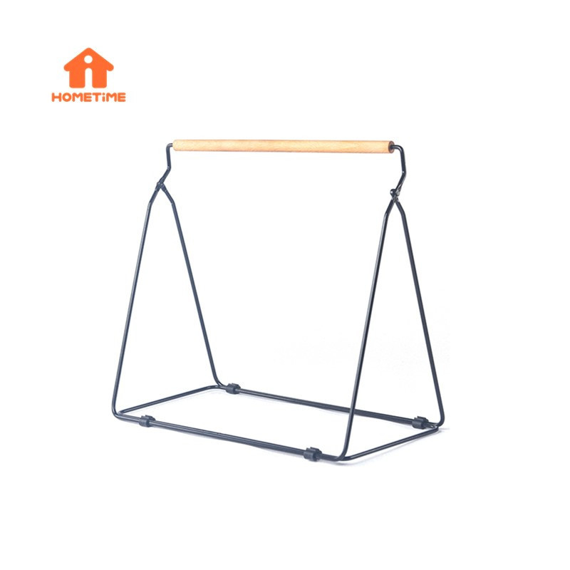 옷걸이 수납용품, 펀치없는 다기능 공간절약형 옷걸이, 발코니 세탁기 옷걸이 수납장