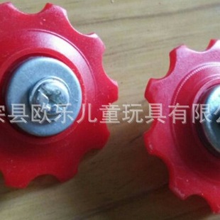 Bicycle Rear Pull Guide Wheel Mountain Bike Rear Derailleur Guide Wheel 6/7/8 Speed Derailleur Plastic Gear