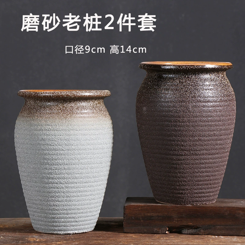 Creative Ceramic Flower Pot, Handmade Factory Direct, Assorted Decorative Designs, Small 7–10 cm
