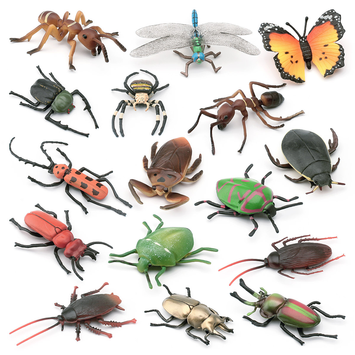 Realistic small animal model with butterfly