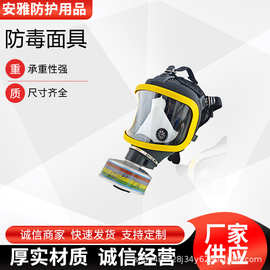 喷漆农药化工厂口罩多用途大视野硅胶防毒面具粉尘装修呼吸装置
