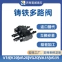 源头换向库存铸铁多路阀