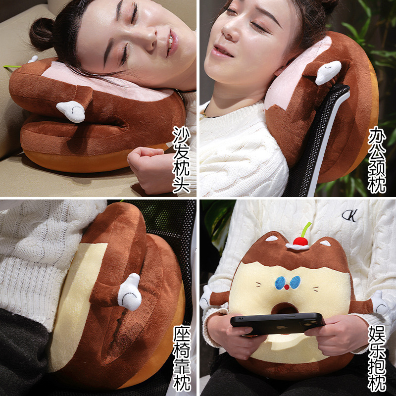 Almohada de Escritorio para Siesta de Peluche para Oficina y Escuela image 3