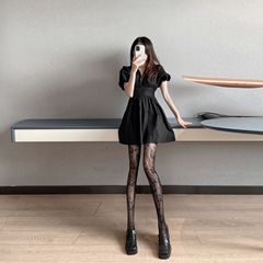 網襪女夏季薄款玫瑰花打底連褲襪性感修身美腿潮流歐美款批發