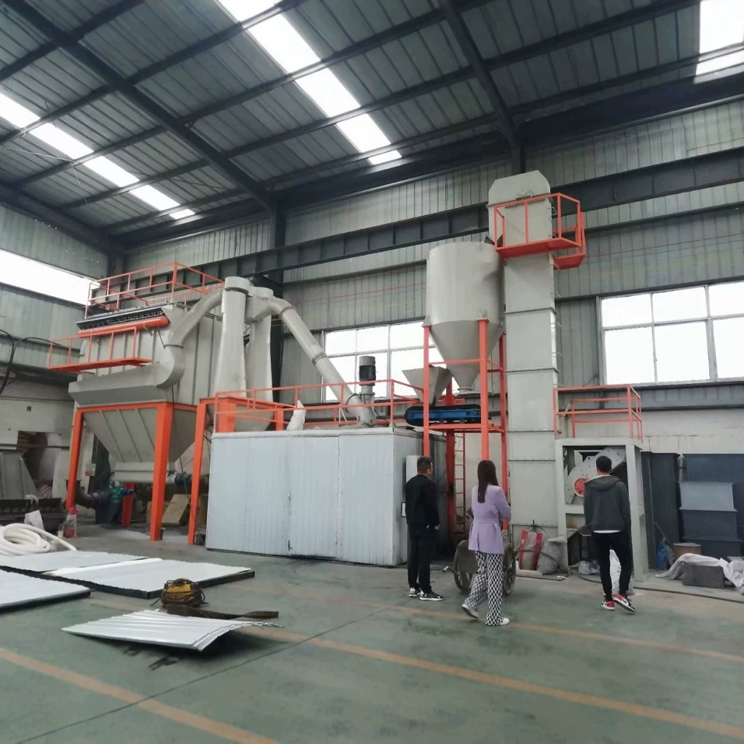 Вертикальная 80-ти типовая кольцевая валковая мельница для помола известняка, кальцита и карбоната кальция