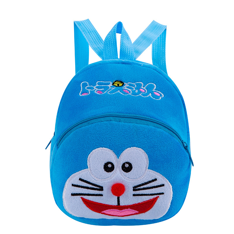 2024 nueva mochila de felpa de moda para niños de dibujos animados lindo jardín de infantes 1-3-4 años para niños y niñas