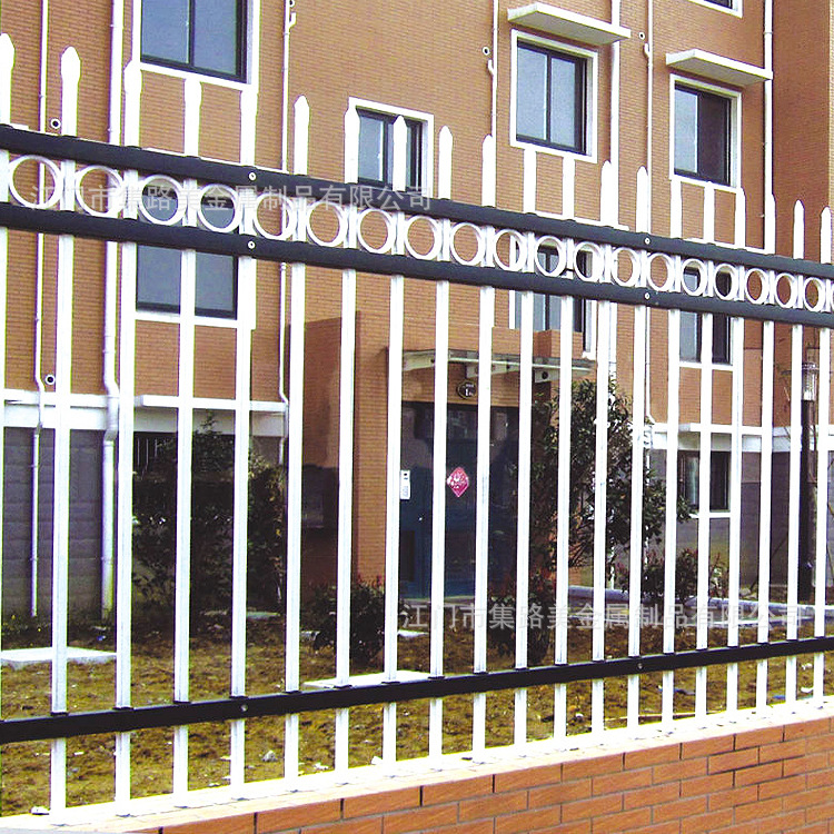 生产厂家批发锌钢护栏小区公园围墙栅栏 锌钢制品防护隔离围栏杆