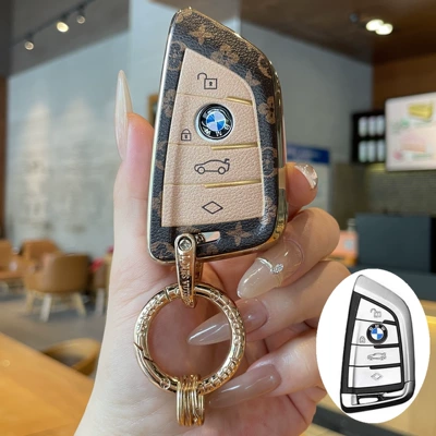 the New Bmw 5 Series: Car key bag - type-b-key-cover-trendy-ring