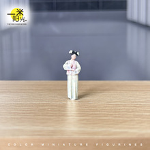 1/64 ��m�����b���^���LŮ�� ΢�s����ģ�ʹ���3D��ɫ��ӡ��ż