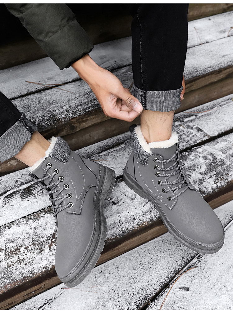 Men's Warm Snow Boots 4