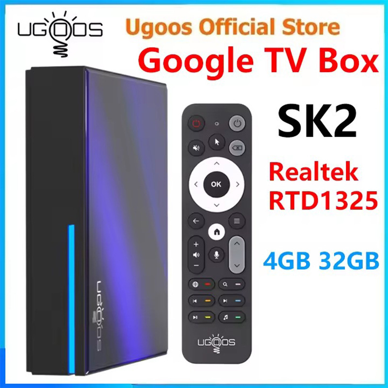 Ugoos Sk2 Smart Tv Set-Top Box Amlogic S905X4 Android 12.0 Player