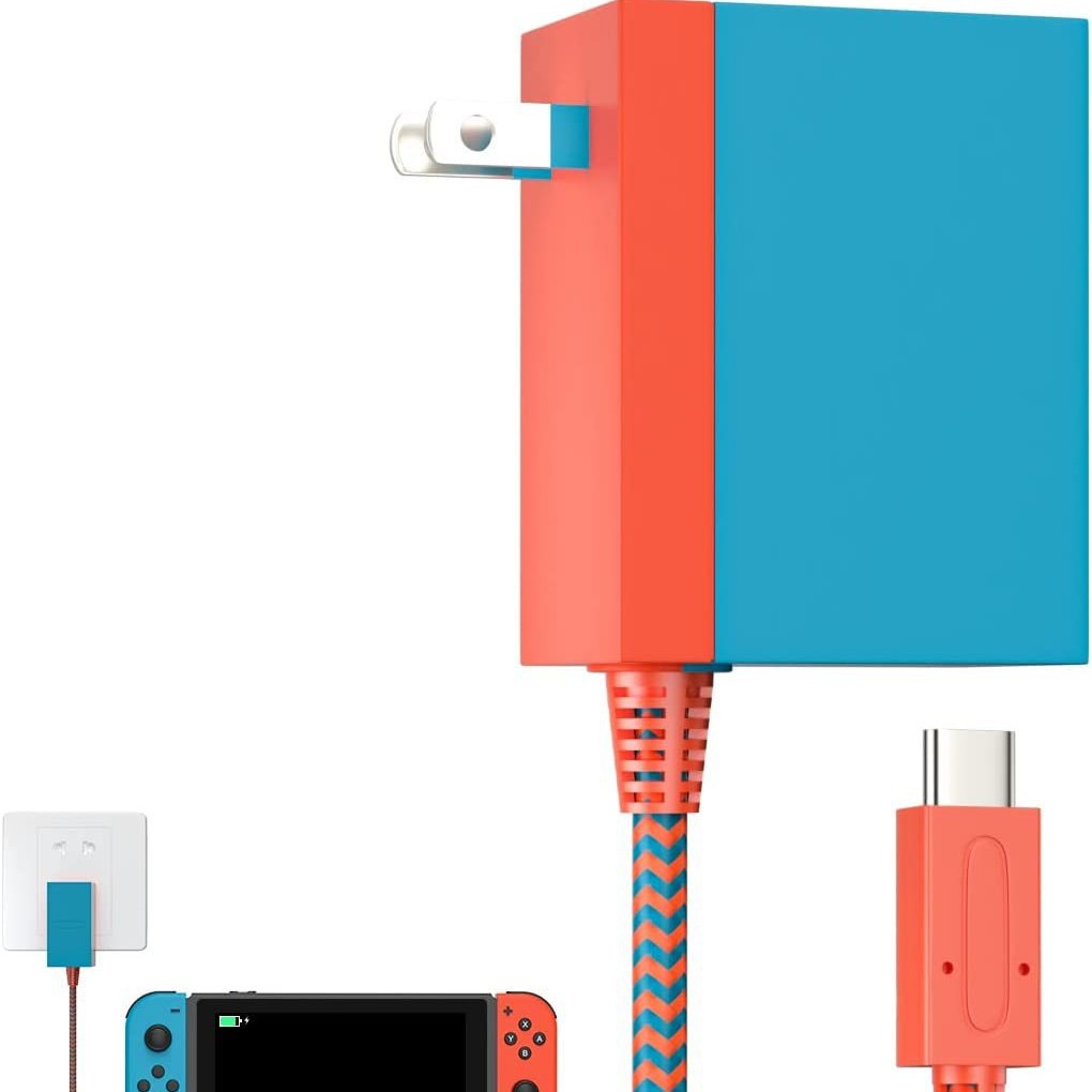 Aplicable al cargador del INTERRUPTOR adaptador de salida de voltaje dual 5V 15V ventas directas de la fábrica