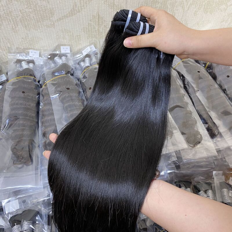 14A Real Human Hair Bone Straight Hair Extensions Vietnamese Hair Human Hair Bundle