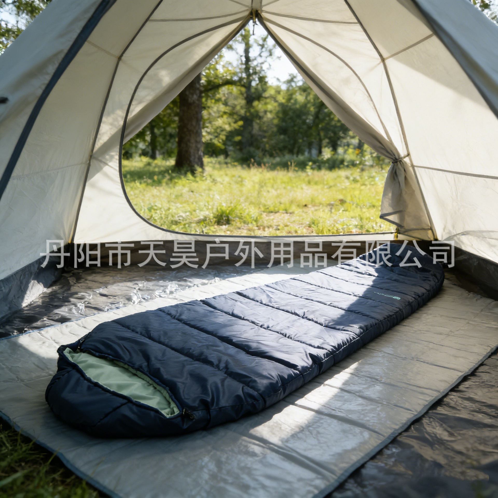 국경 간 무역 신제품 봄가을 야외용 스펀디지 코튼 마미 마미 방수 캠핑용 세탁기 사용 가능 침낭