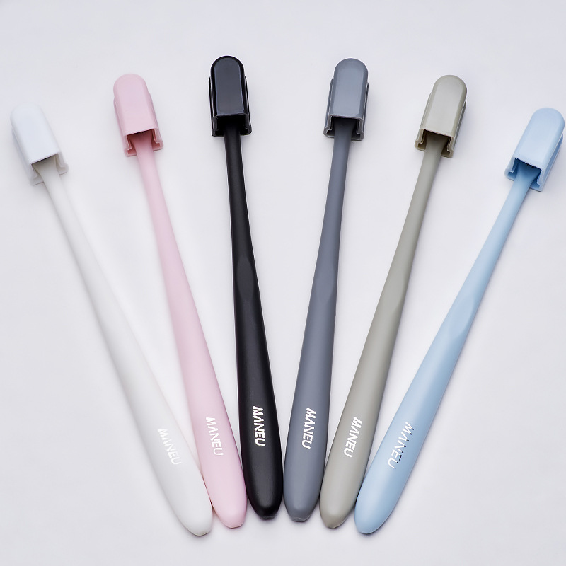 Small Toothbrush Soft Hair High-end Toothbrush Japanese Style High-end Couple's Toothbrush with Protective Cover Independent Packaging