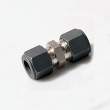 不锈钢英制管单卡套直通联合接头ROKE品牌