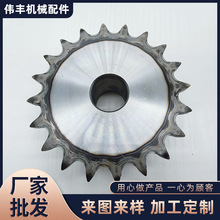 工业专用传动链轮双节距输送机滚子齿轮来图来样工厂专业供应批发