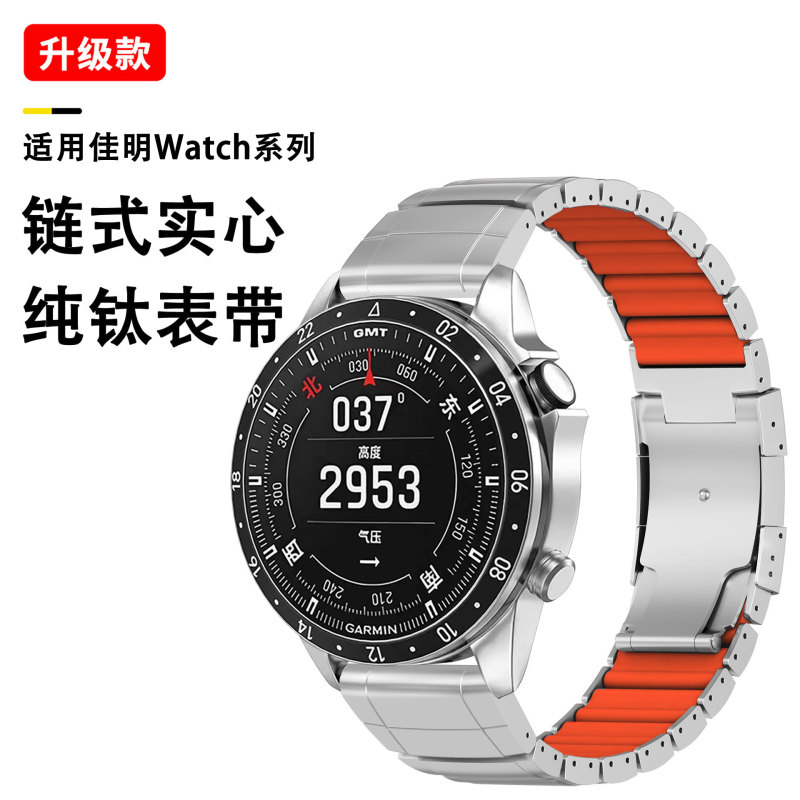Suitable for Garmin Watches Titanium Watch Strap Fenix8/7/6X Pro Quatix Titanium Watch Strap Suitable for Garmin Watches Titanium Watch Strap Fenix8/7/6X Pro Quatix Titanium Watch Strap