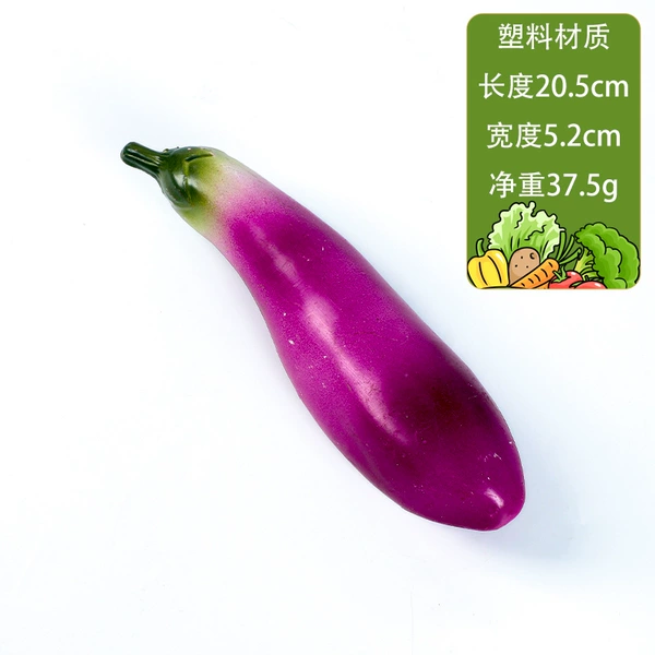 Plastic eggplant