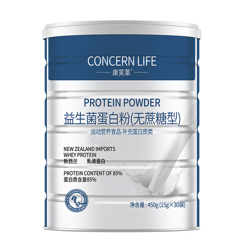 ニュージーランド産ホエイプロバイオティックプロテインパウダー 450g スクロースフリー高タンパク質 85% 低脂肪プロテインパウダーデリバリー|undefined