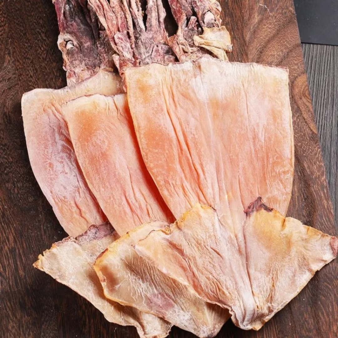 Dried Squid Tentacles You Xu 500g Lightly Dried No Salt Added Seafood for Grilling and Home Cooking quality and texture