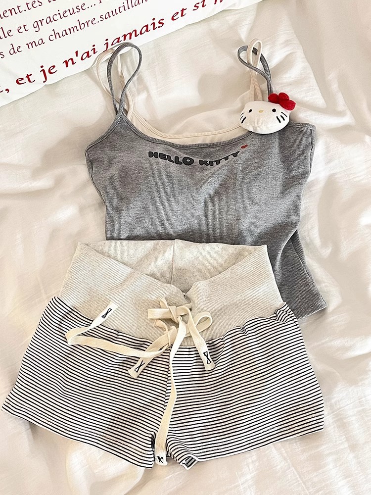 스트라이프 반바지