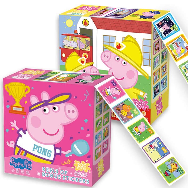 Paw Patrol Stickers Children's Stickers Reward Roll Stickers Frozen My Little Pony Girls Boys Peppa Pig Stickers