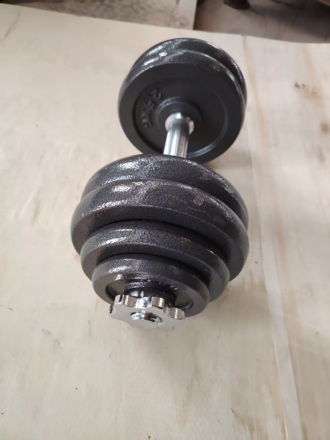 30kg Hantelset Heimtraining Kommerziell Fitnessstudio Fitnessgeräte Lackierte Hanteln Set