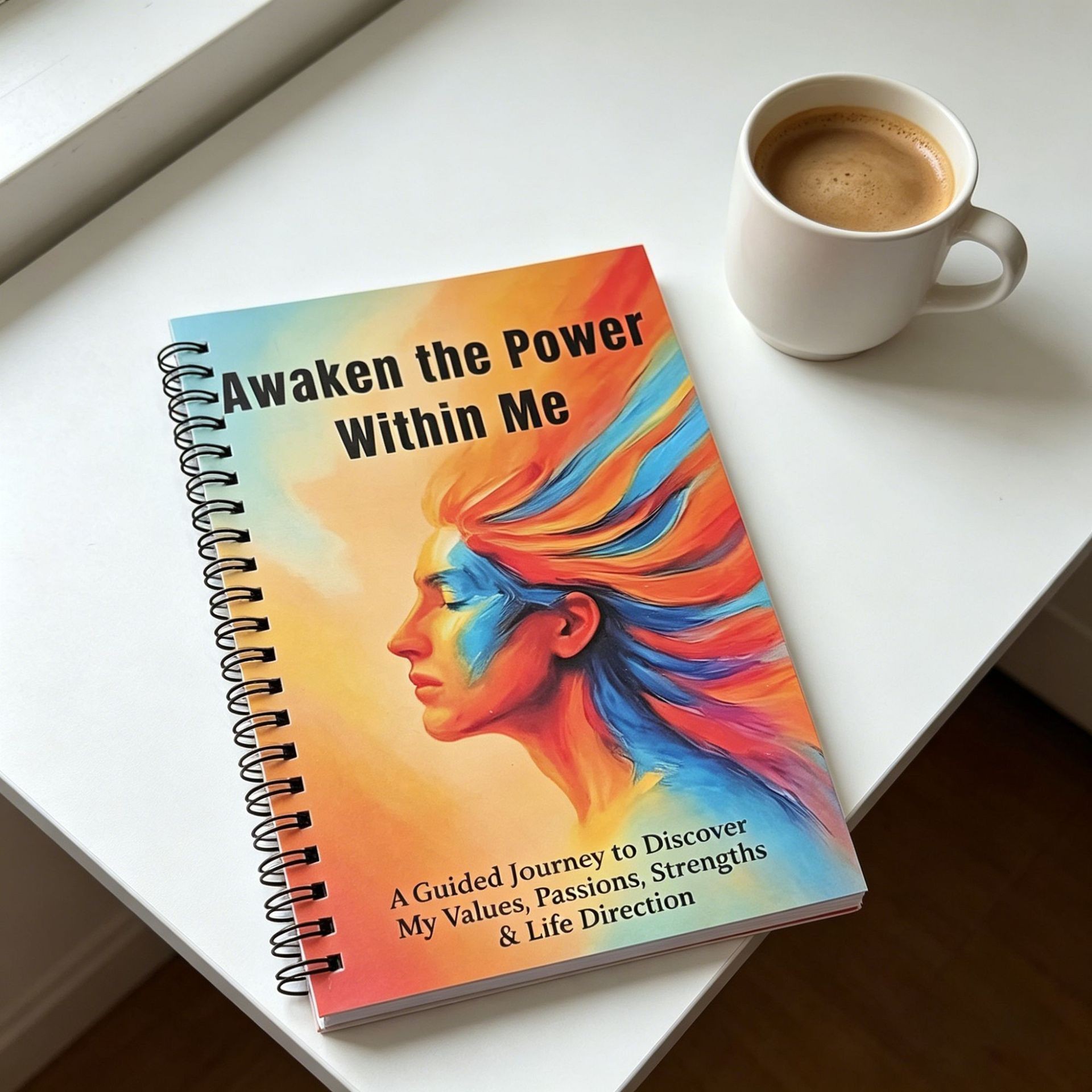 Awaken the Power Within Me唤醒我内在的力量笔记本自我探索手册