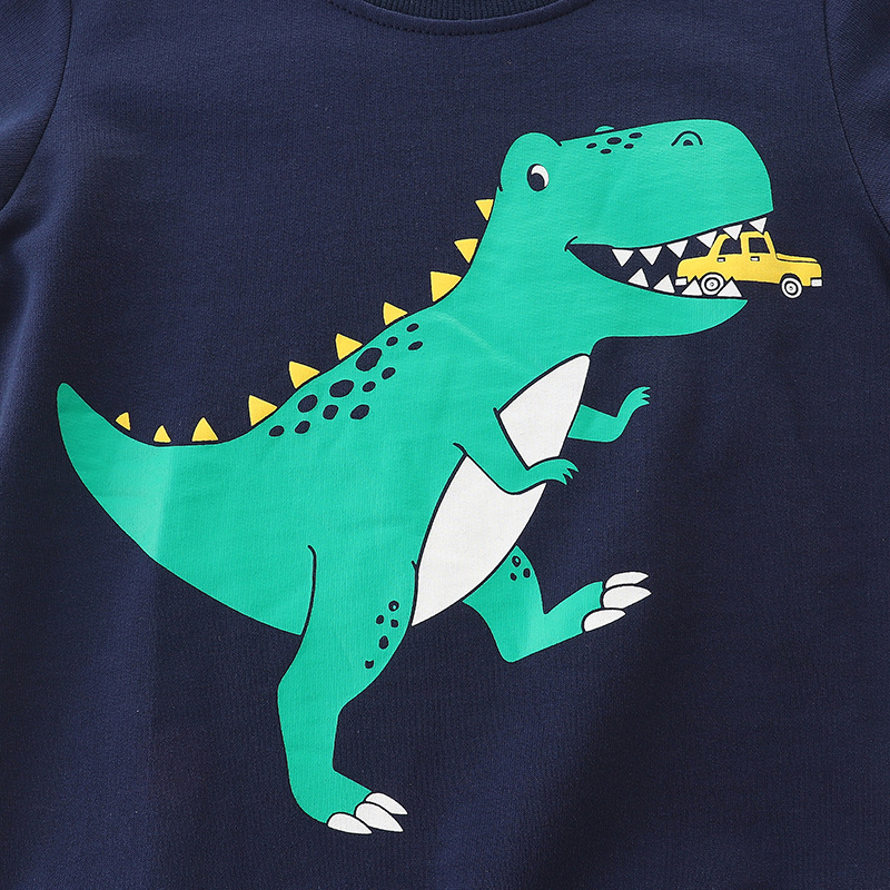 autumn cartoon sweatshirt for boys